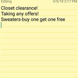 Sale! Make offers!